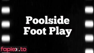 Foot Patrol Studio / Pedi Police Archer Legend In Scene: Poolside Foot Play With Indica Fetish