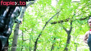 ﻿Ladyannabelle666 Goddess Lady Annabelle In Scene: Triple Ballbusting In The Woods