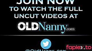 OLDNANNY Two horny lesbians and two dildos