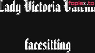 Facesitting On My Toyboy Lady Victoria Valente