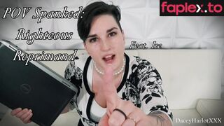 The Harlot House / Dacey Harlot Pov Spanked Righteous Reprimand