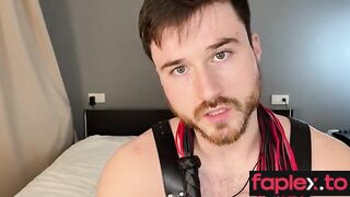 onlymaxdennison Gay POV bondage latex handjob