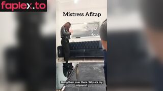 ﻿You Must Not Fall Asleep While Serving Mistress Afitap