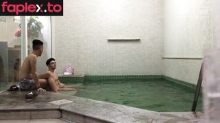 Bisexual Ballbusting In The Pool 01 Ballsbeingkicked