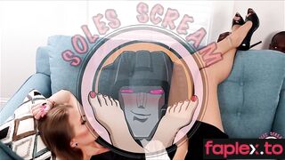 Worshipping Aylas Feet Soles Scream