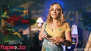 AdultTime - Anna Claire Clouds - A Girl and Her Canvas 27 03 2024