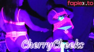 Miss Sephie In Scene: Blacklight Newyear Fun Cherrycheeks