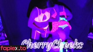 Miss Sephie In Scene: Blacklight Newyear Fun Cherrycheeks