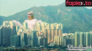 Diane Chrystall Giantess Growing Out Of The House 4K