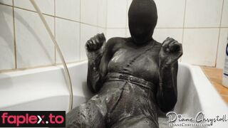 Pantyhose Encasement Soapy Bathing Diane Chrystall