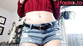 ﻿Venus Venerous Denim Shorts Showoff 4 More