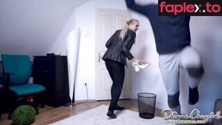 Diane Chrystall Trashcan Farting Burglar Ironing 2