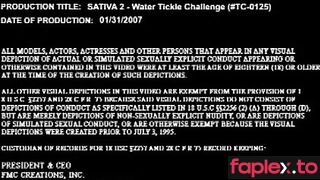 TickleChallenge – Sativa – Day 2 – Water Tickle Challenge