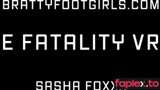 ﻿Sasha Foxxx - Vore Fatality VR 360 4K