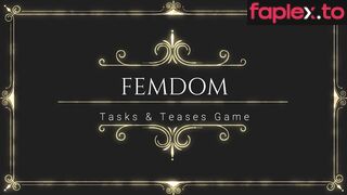 Sage Eldritch - Femdom Tasks and Teases Drinking Game