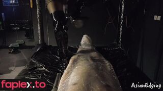 Mistress Niti AsianEdging - Wrapped Bondage, Edging Handjob with Ruined Orgasm