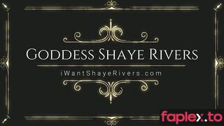 Goddess Shaye - Cum Eating Humiliation