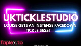 UkTickleStudio – Louise Get an Intense Facedown Tickle Session