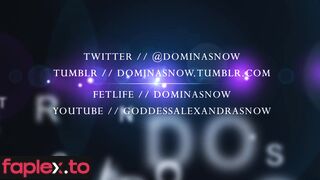 Goddess Alexandra Snow - Hijacking Your Life