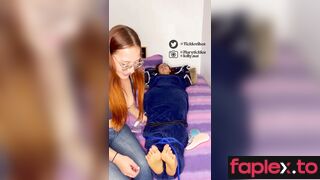 TickleVibes – Wrapped and bare feet 1