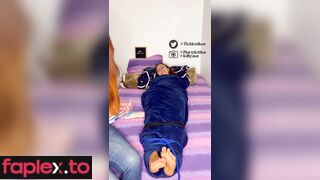 TickleVibes – Wrapped and bare feet 1