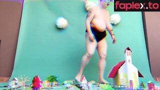 RoxanneMiller - Giantess Roxanne Eats Townsville