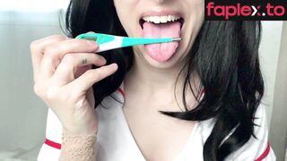 HasmikJOI - Nurse Giantess Vore Slowmo Mouth