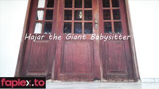 giantess hajar Hajar The Giantess Babysitter Fx