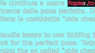 SolleticoTickling – Tickle posing – side chest – static and tickler’s POV