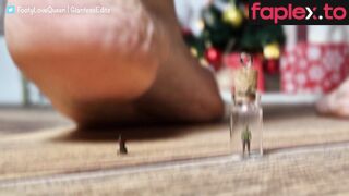 Giantess FootyQueen - Tiny Jar Part 2