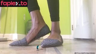 Chocolate Foot Goddess - Giantess Teacher SFX