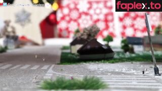 Giantess FootyQueen - Christmas Destruction Pt6