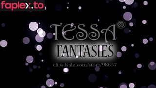 Tessa Fantasies – Footjob for a repairman from a young cute