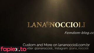 Lana Noccioli with Friends – Dr. Nara and I taking care of Hex with feet treatment – LANA NOCCIOLI Footjob