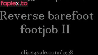 Reverse Barefoot Footjob Ii – Sweetandcutefeet Michaela Toequeen