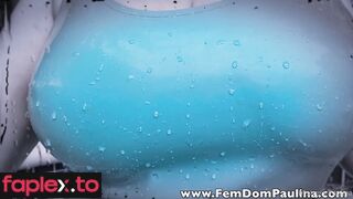 Mistress Paulina – Wet Latex In Jacuzzi