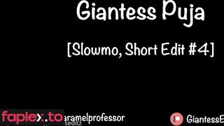 Giantess EditZ - Giantess Puja Slomo Shorts 4