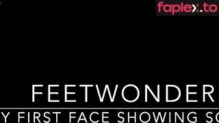 First Face Showing Solejob – Feetwonders Footjob