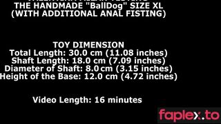 Valentina Milan Testing The Handmade Balldog Size XL (With Additional Anal Fisting) TWT041