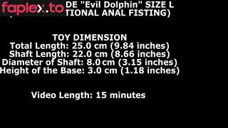 Charlotte Angie Testing The Handmade Dolphin Size L (With Additional Anal Fisting) TWT125