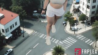 Rise Of The Giantess - Mega Giantess Gabi city crusher