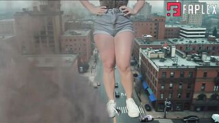 Rise Of The Giantess - Mega Giantess Gabi city crusher