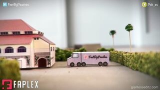 Giantess EditZ - Peaches City Part 2