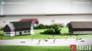 Giantess EditZ - Peaches City Part 2