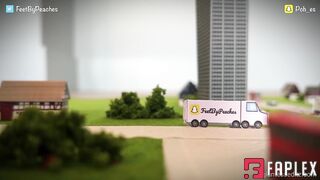 Giantess EditZ - Giantess Peaches City Part 4