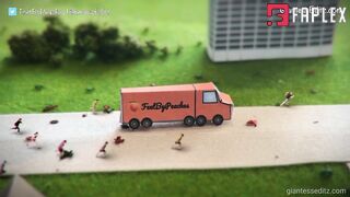 Giantess EditZ - Giantess Peaches City Part 4