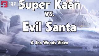 Ophelia Kaan Super Kaan Vs Evil Santa FullHD