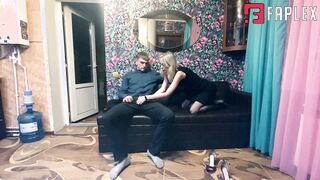 YummyMay - Blowjob and Sex With Blond Girl (Amateur Porn)