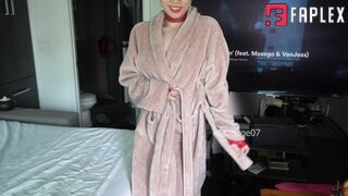 Skrooge07 – Chinese wife has rough sex in red latex