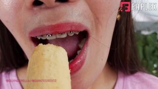Giantess EditZ - Giantess Quinn The Banana Bar
